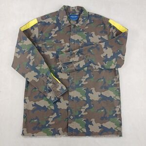 Arizona XL Mens Jacket Camo Button Closure 24x31‎ Military Streetwear Style